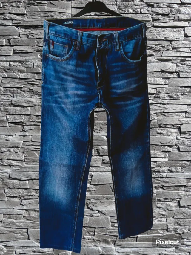 Vaqueros Lee Cooper W30 Azul Lavado/hombre