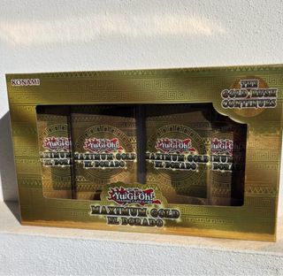 Box Yu-Gi-Oh! Maximum Gold El Dorado
