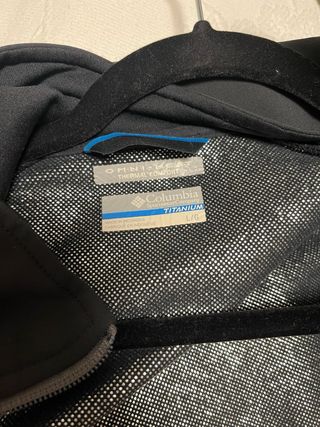 Chaqueta Columbia Titanium Mujer Negra