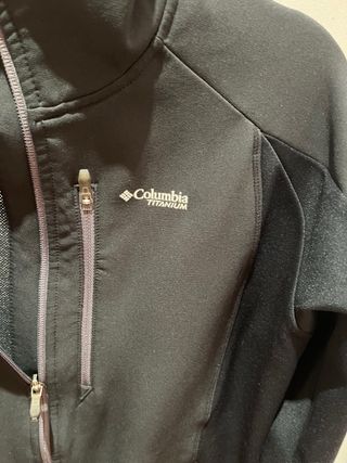 Chaqueta Columbia Titanium Mujer Negra