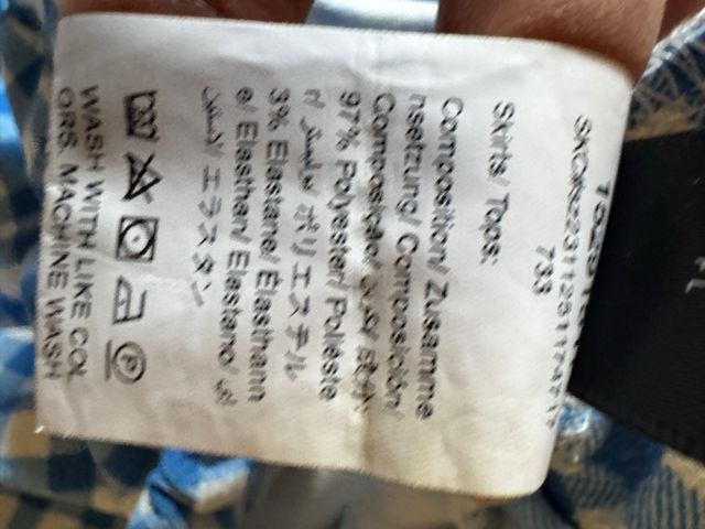 Set top e gonna blu Vichy