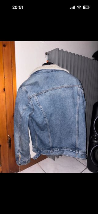 Giacca Jeans Levi's con Pellicciotto Blu