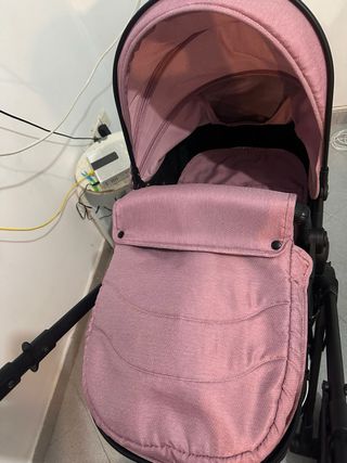Carro de bebé Yazoco rosa