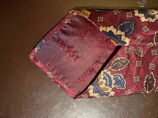 Corbata Loewe Floral Roja Multicolor