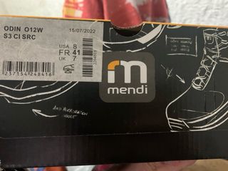 Botas de seguridad Mendi ODIN O12W Talla 41