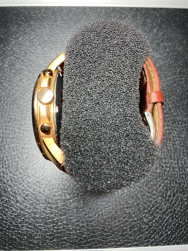 Reloj Fossil FS4835 Azul y Dorado