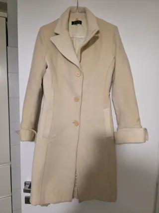 Cappotto donna bianco