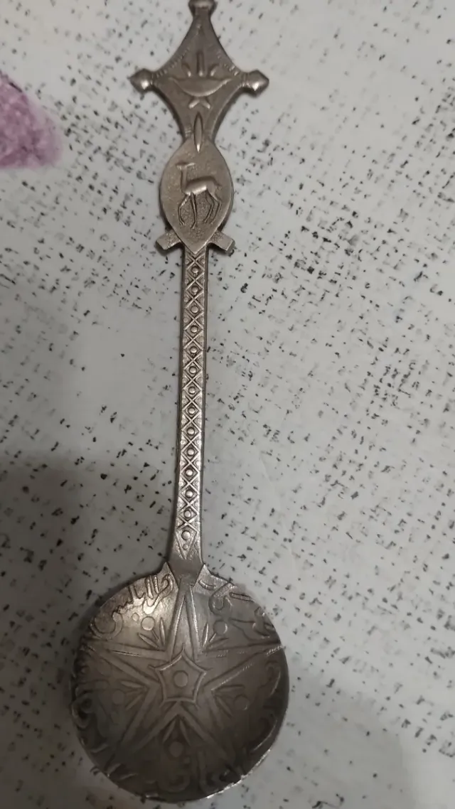 Cucchiaino argento antico raro
