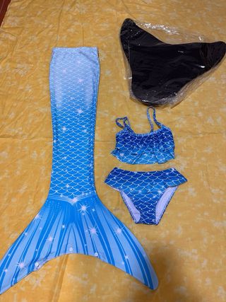Bañador cola sirena 7/8 años