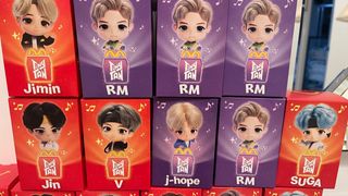 Figuras Tiny Tan McDonald's BTS