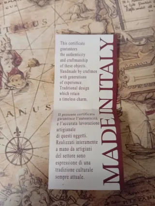 Set calligrafia DALLAITI TUSCANY