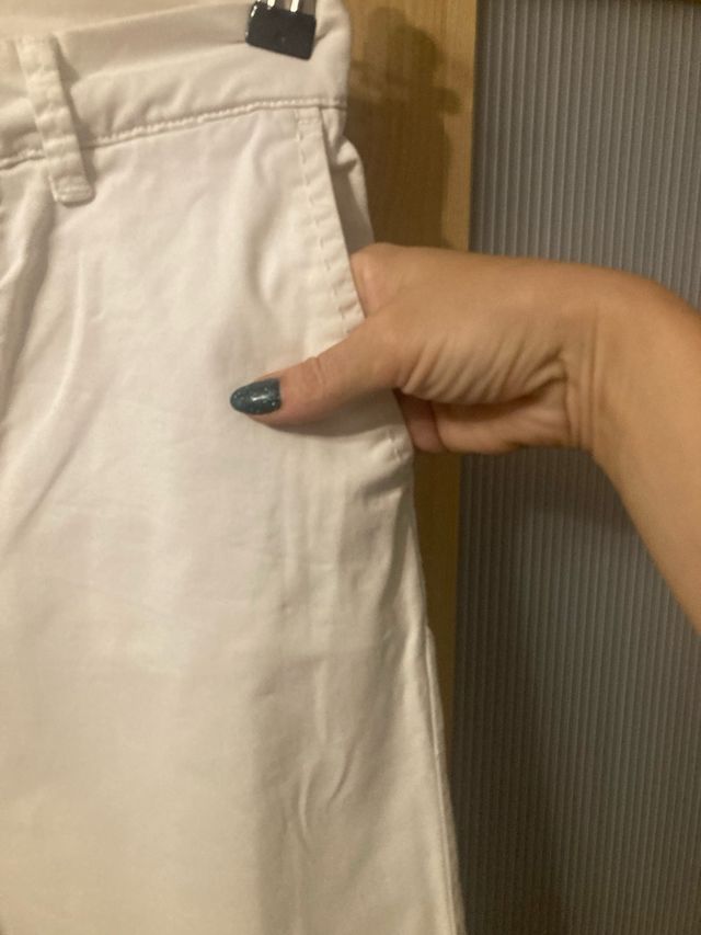 Pantalones Scarples blancos