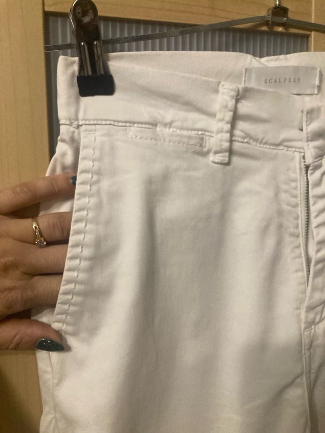 Pantalones Scarples blancos
