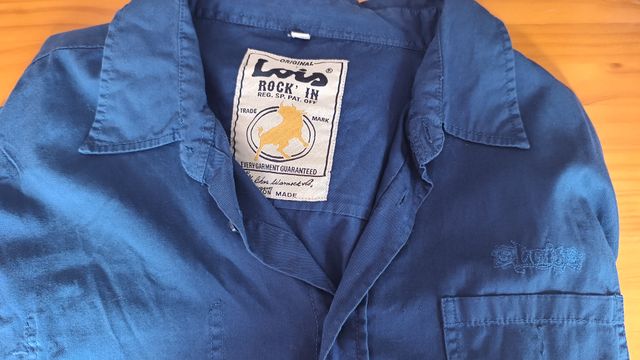 Camicia da uomo marca LOIS taglia 4/L con tara.