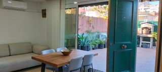 Piso reformado con patio