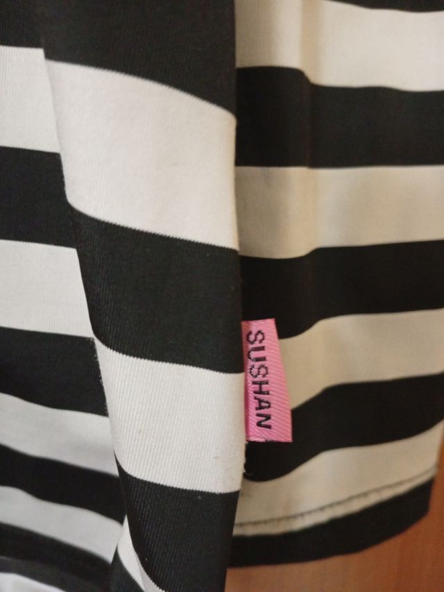 Camiseta de rayas manga larga