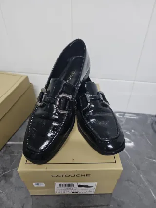 Mocasines negros LATOUCHE Talla 38