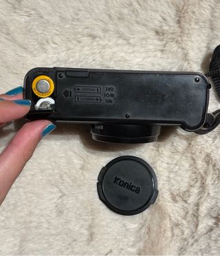 Konica EFP 3 Cámara Analógica Negra