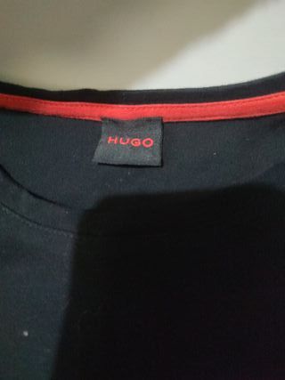 Camiseta Hugo Negra Talla M