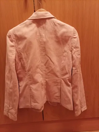 Chaqueta Zara Pana Rosa Mujer