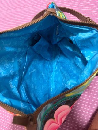 Bolso Desigual Multicolor con Lagarto