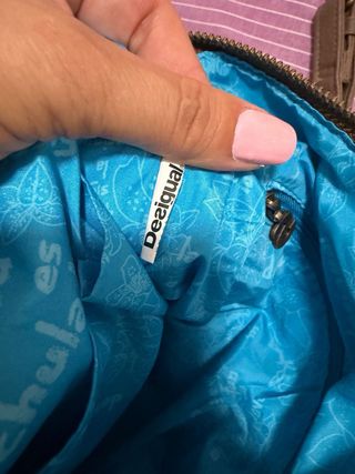 Bolso Desigual Multicolor con Lagarto