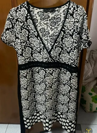 Vestito vintage TWINSET bianco e nero