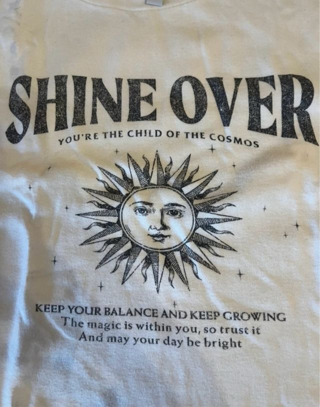 Camiseta Shine Over Talla S