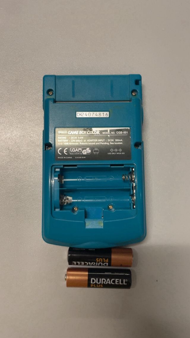 Nintendo Game Boy Color Azzurro + 2 Giochi