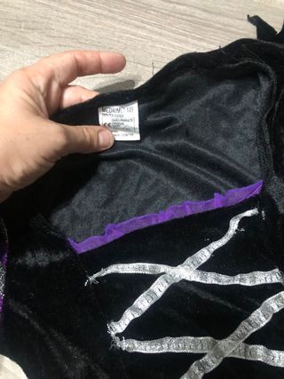Disfraz Bruja Luna y Gato Negro
talla mediana 7a10