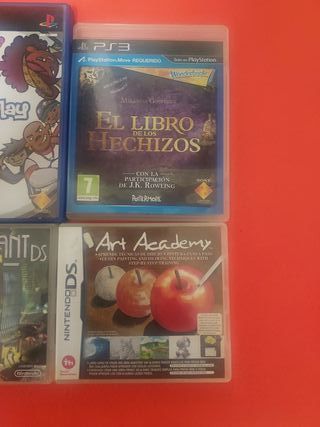 Lote 4 Videojuegos PS2, PS3 y Nintendo DS