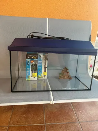 Acuario para peces de agua caliente
