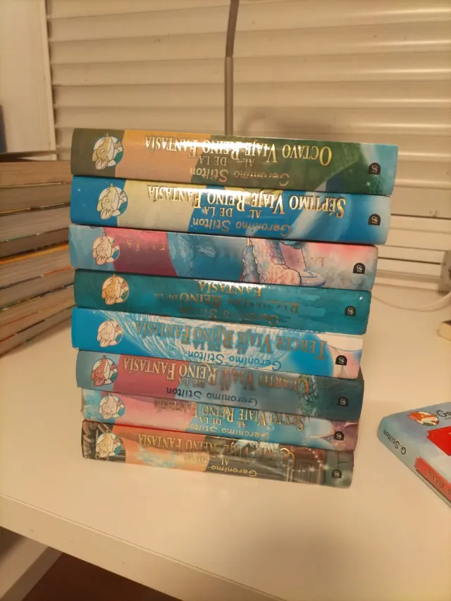 Viaje Al reino de la fantasía.
(8 libros)