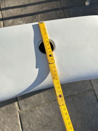 Cisterna y Tapa WC Valadares Porcelana Blanca