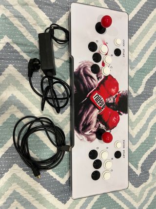 Consola Arcade Retro con Joystick y Botones