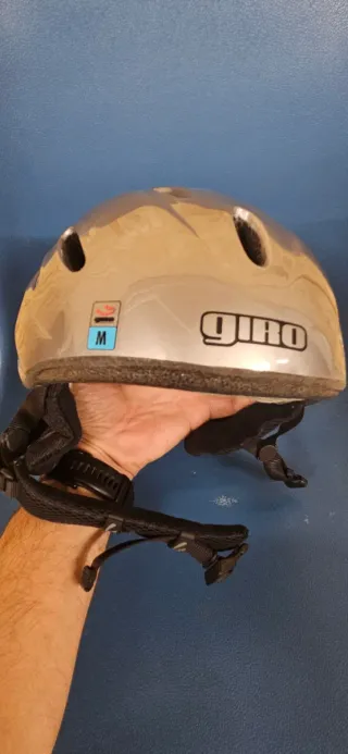 Casco Giro NINE.9 Gris Talla M Snowboard
