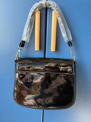 Borsa Carpisa nera lucida