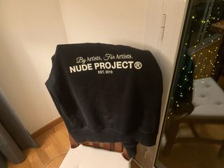 Sudadera Nude Project Negra Talla L