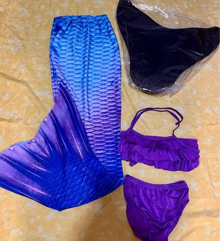 Cola de sirena bañador talla 10/12 años