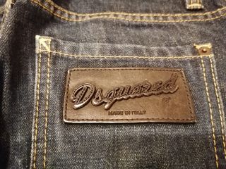 Jeans Dsquared2 tag rosso taglia 38