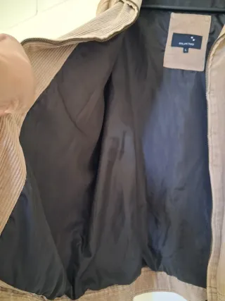 Chaqueta de Pana Beige El Corte Ingles L