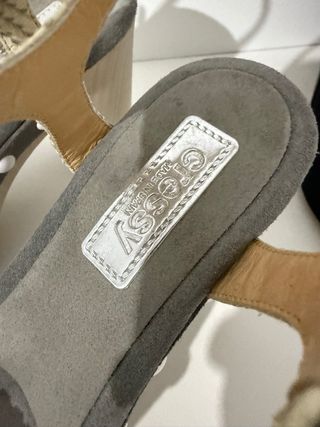 Lote 4 pares Zapatos Tacón Talla 38