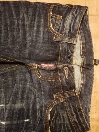 Dsquared2 Jeans Taglia 38 Blu
