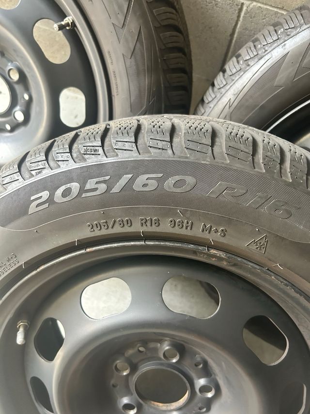 Gomme invernali con cerchi