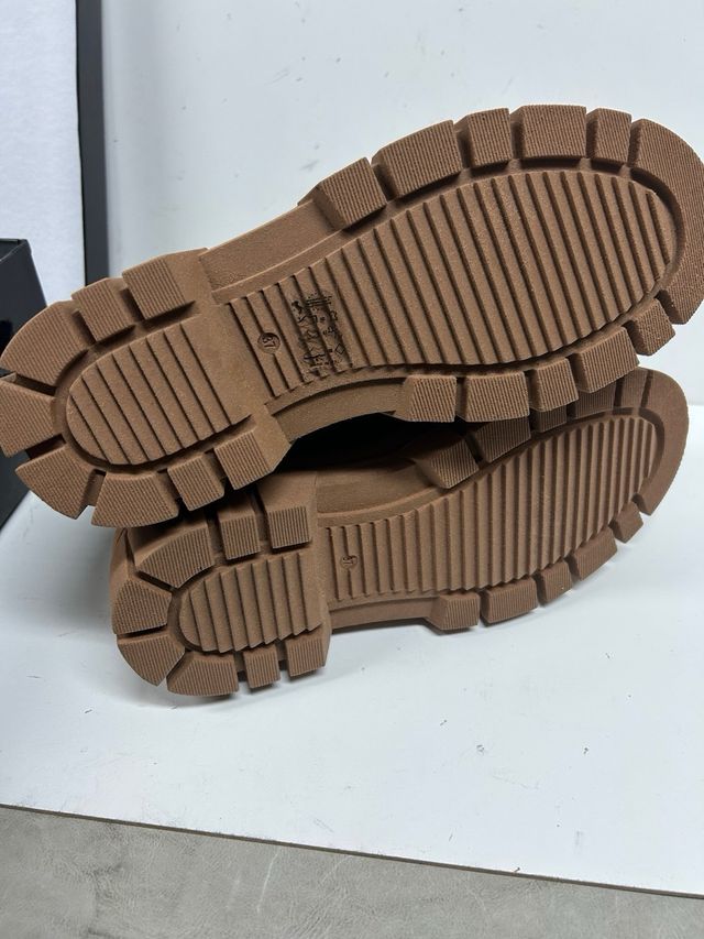 Anfibi vera pelle vitello marrone