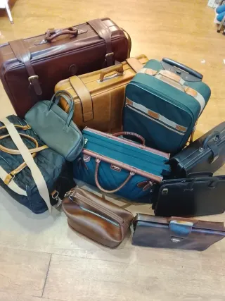 Lote Maletas Vintage 80s-90s