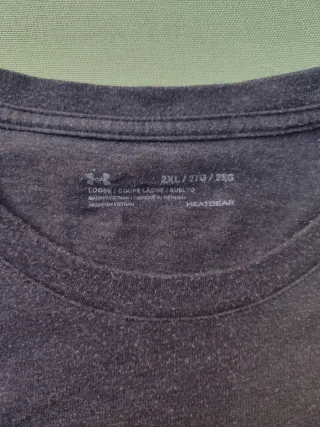 Camiseta Under Armour Gris Estampada XXL