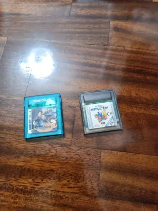 Giochi Game Boy Color cartucce qt. 2 funzionanti 