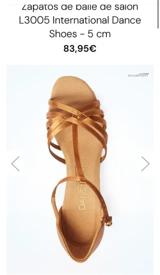 Zapatos de baile latino BD Dance