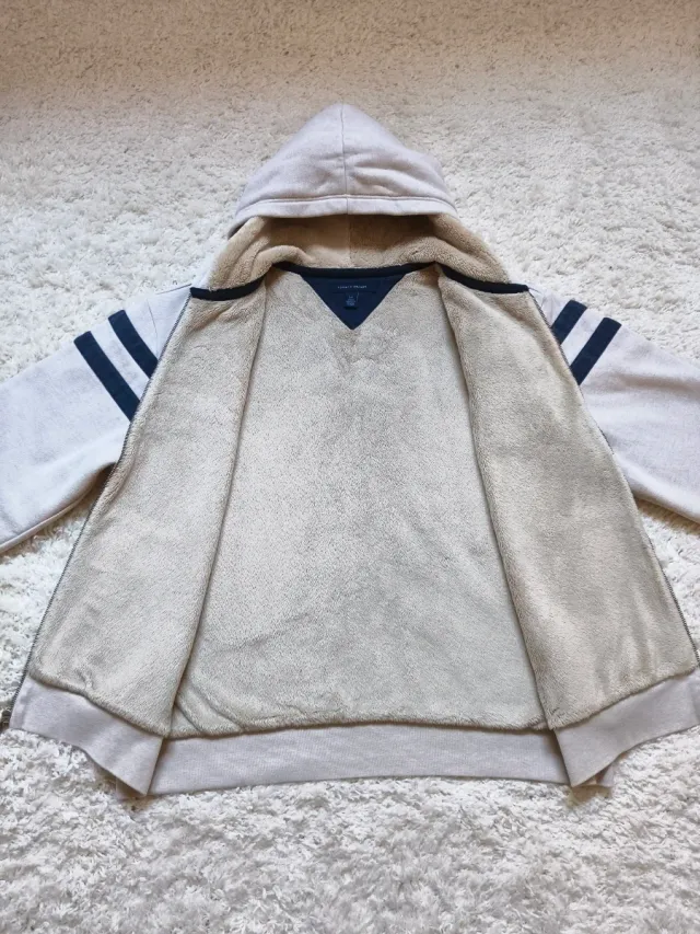 Sudadera Tommy Hilfiger Beige Vintage Capucha